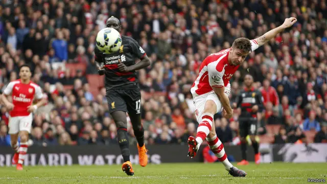 9 نقاط تفصل الآن ليفربول عن أرسنال في الدوري الانجليزي