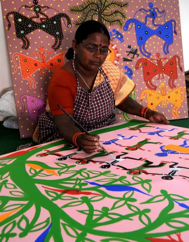 आदिवासी कलाकार भूरी बाई