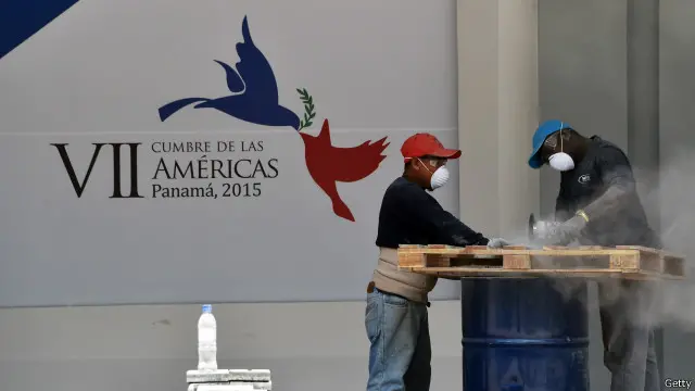 美洲峰會會場籌備