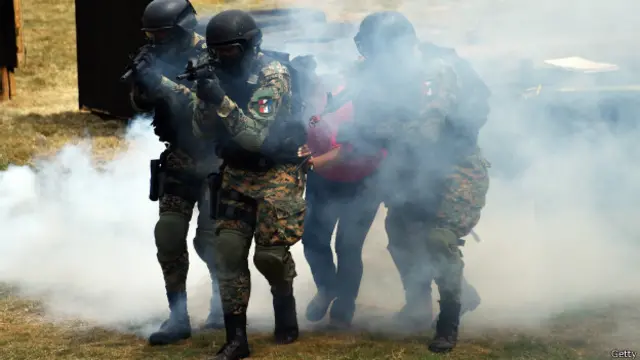 巴拿馬安保警員