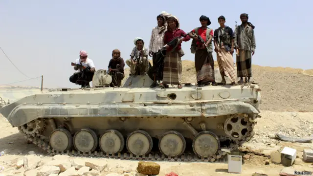 也门战事的坦克