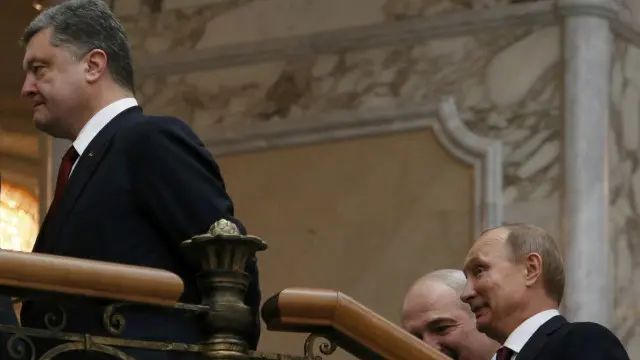 Путін та Порошенко
