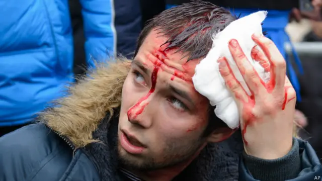 Активисты евромайдана