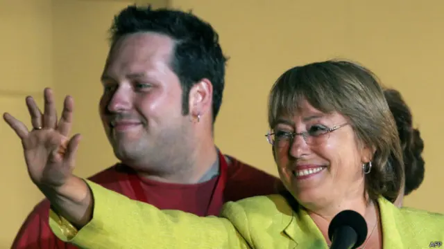 Bachelet con Dávalos