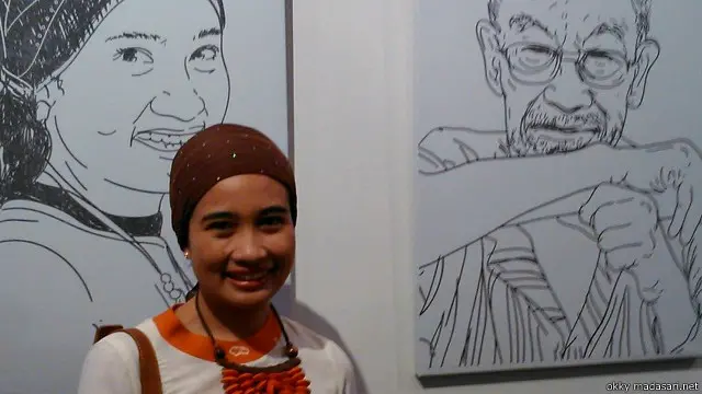 "Keteguhan hati dan ketetapan sikap dan bagaimana kita memiliki posisi yang jelas dalam berbagai persoalan masyarakat," ungkapnya lebih lanjut, tentang tauladan yang dia peroleh dari sosok Pramoedya Ananta Toer