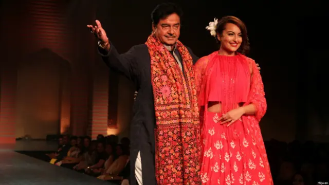 सोनाक्षी सिन्हा और शत्रुघन सिन्हा