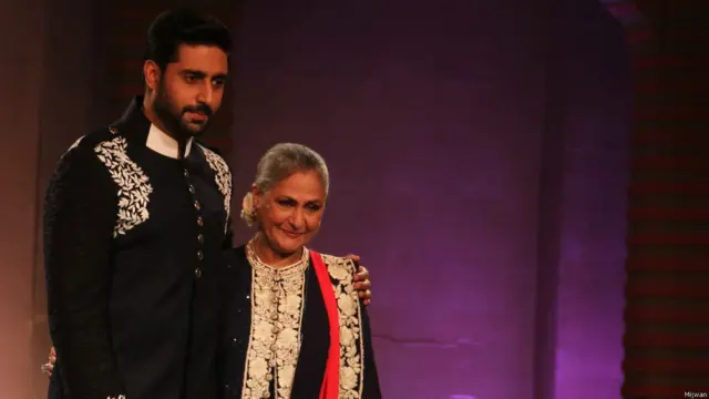 अभिषेक बच्चन और जया बच्चन