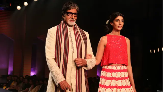 अमिताभ बच्चन और श्वेता बच्चन