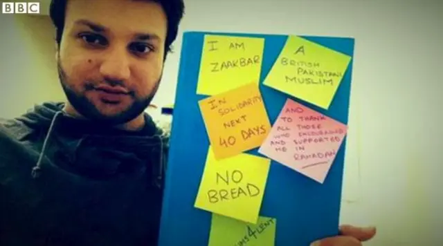 Zahid aksiyaya qoşularaq 40 gün çörək yeməyəcəyini vəd etmişdi