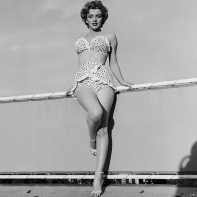 مرلین مونرو در ۲۵ سالگی (۱۹۵۱)