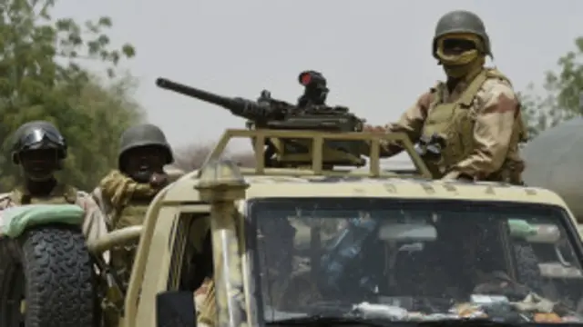 Jami'an tsaron Nijar a bakin aiki