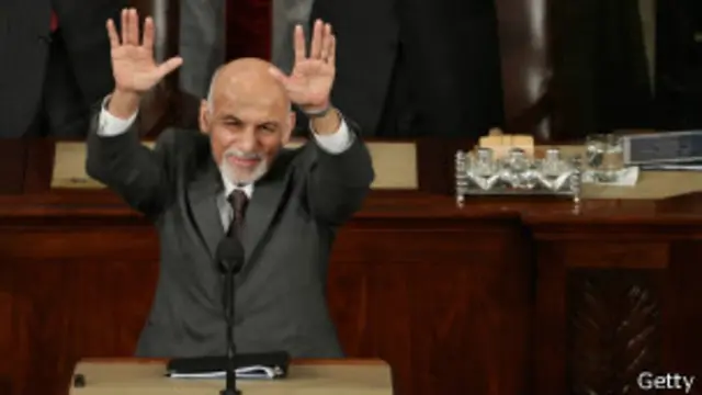 Presidente de Afganistán, Ghani.