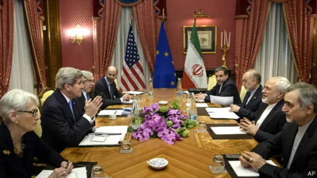 بخش عمده‌ای از مذاکرات لوزان بین ایران و آمریکا صورت گرفت