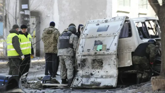 Взрыв в Харькове 6 марта