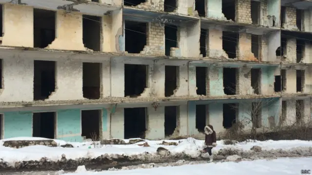 Здание в азербайджанском городе Шуша