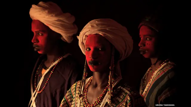 Чоловіки племені Вудабе