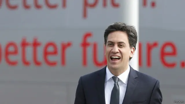 Ed Miliband (Partai Buruh) berkampanye di Bristol hari ini (07/04).