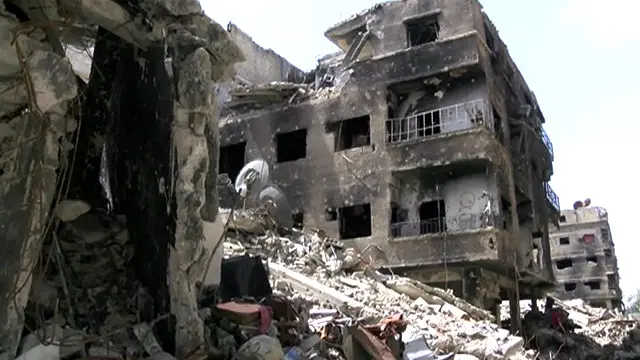 شامی شہریوں پر اس عرصے میں کیمیائی ہتھیاروں، کلسٹر اور بیرل بم، سکڈ میزائیل، ٹینک، توپیں، خود کش بمبار، گلا کاٹ خنجر سمیت کونسا جدید و قدیم ہتھیار ہے جو نہیں آزمایا گیا؟