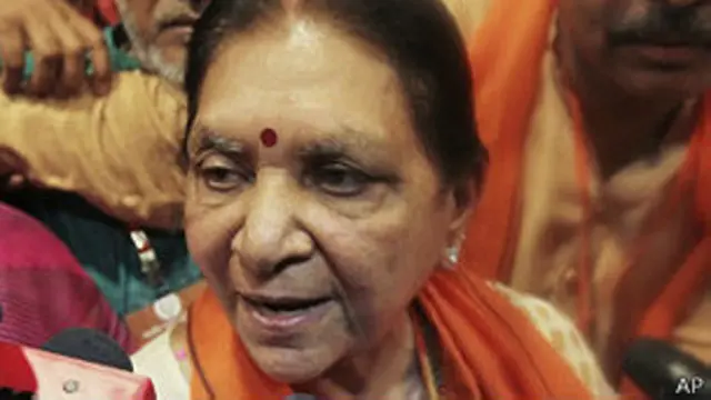 आनंदी बेन पटेल, मुख्यमंत्री, गुजरात