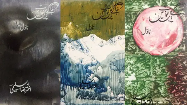 ہزار داستان۔ ناول کے رنگا رنگ سرورق