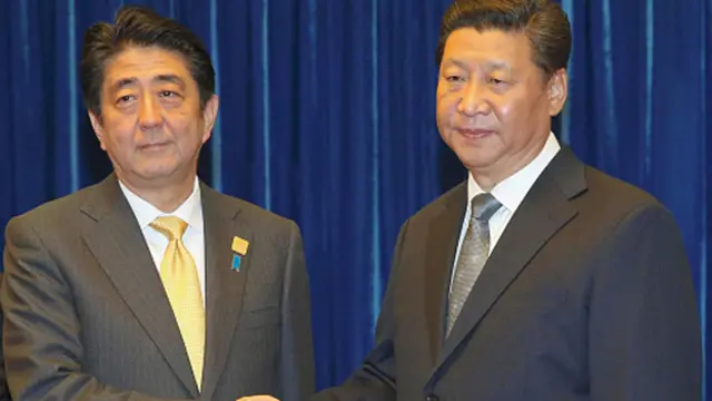 中日官方交流因关系冷淡几乎停止,只是近来出现转机。