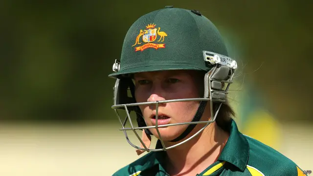 میگ لیننگ صفر پر آؤٹ ہوئیں