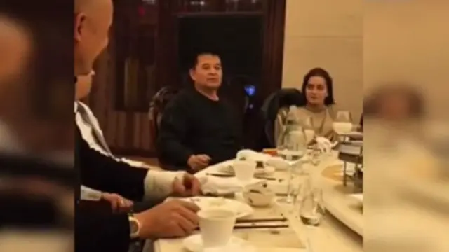 毕福剑调侃毛泽东视频(电脑截图)