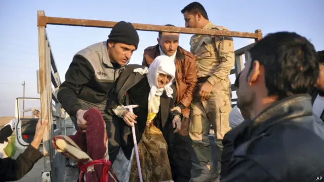 Bulan Januari lalu, militan ISIS membebaskan anggota sekte Yazidi yang mereka tahan.