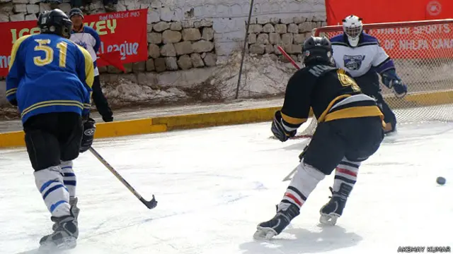 आईस हॉकी खिलाड़ी