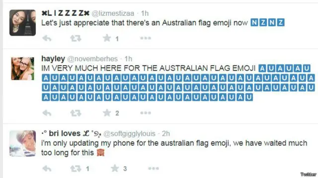 emoji bendera Australia
