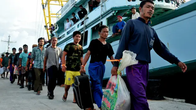 nelayan dari benjina