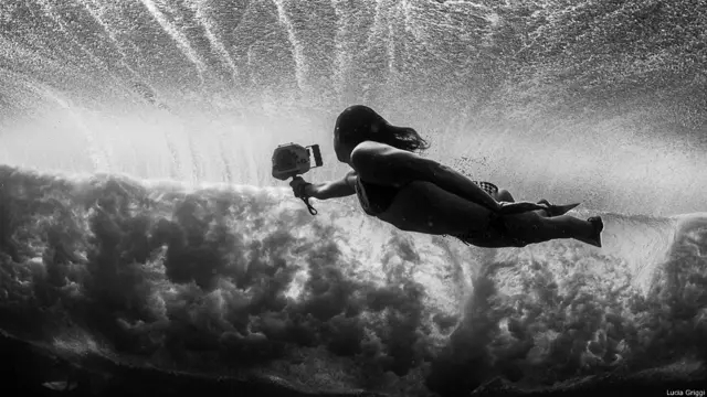 Фотограф под водой. Люсия Гриджи