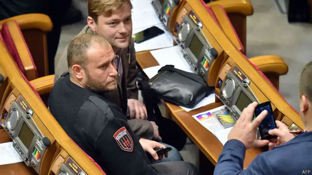 Лидер "Правого сектора" Дмитрий Ярош