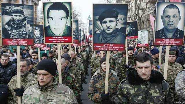 Марш "Правого сектора" в Киеве