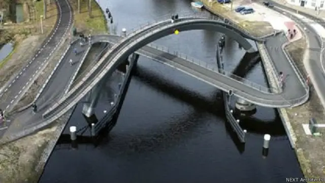 Puente Melkwegbridge, Holanda