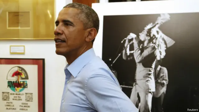 Obama di Museum Bob Marleu
