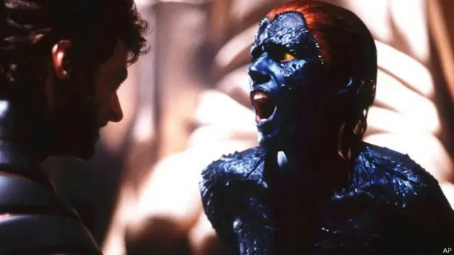 El virus mutaba hasta 19 veces al día. En la imagen, el personaje Mística, de la película 'X-Men'.