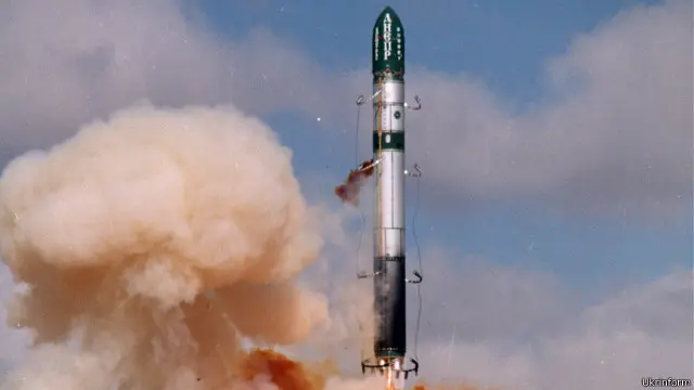 Старт ракети "Дніпро", яку в часи "холодної війни" називали "Сатана".