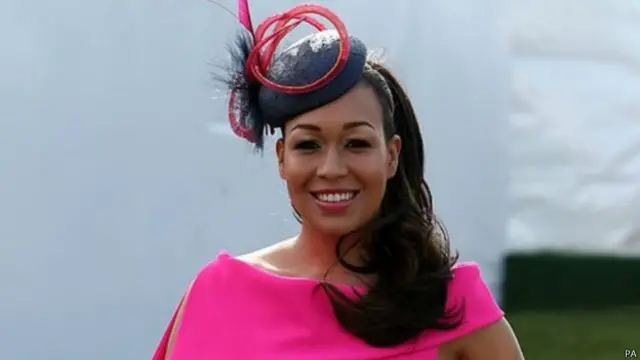 Певица Ребекка Фергюсон