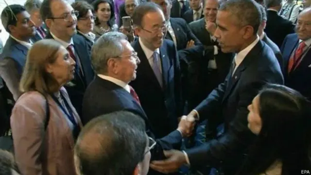 Обама і Кастро