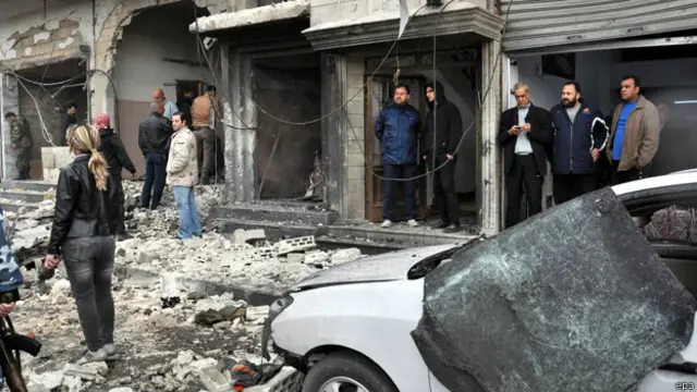 تفجير وقع يوم الجمعة في حمص