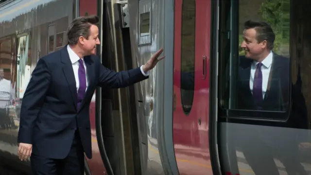 保守黨領袖的卡梅倫