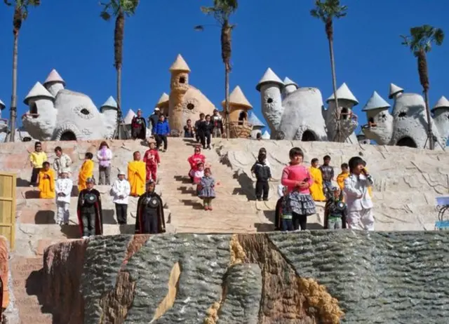 El parque recibe turistas principalmente de otras partes de China.