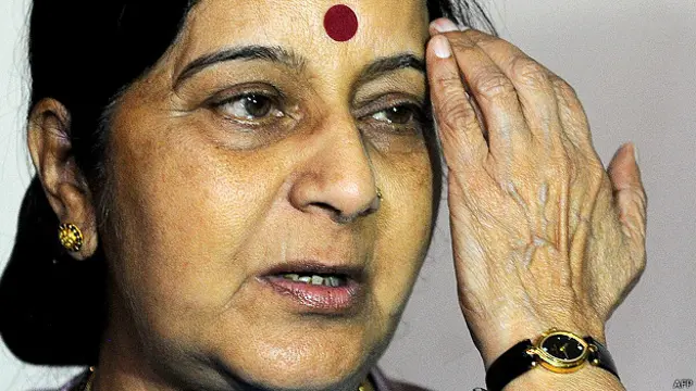 सुषमा स्वराज, भारत की विदेश मंत्री