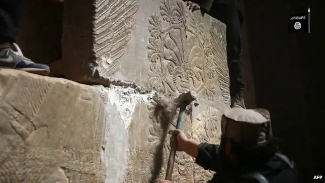 निमरुद के ऐतिहासिक अवशेषों को नष्ट किया आईएस ने 