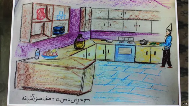 د ویس د نقاشۍ یوه بېلګه