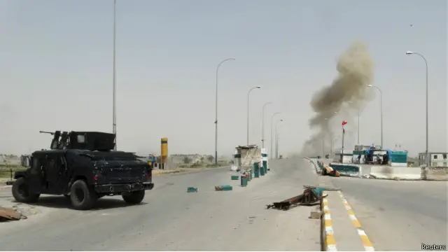 صوبہ انبار کے اکثر شہروں اور دیہاتوں پر دولتِ اسلامیہ یا دیگر شدت پسندوں گروہوں نے قبضہ کر رکھا ہے