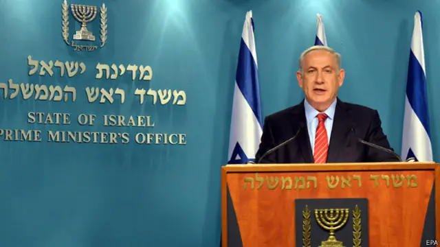 كان نتنياهو قد قال في وقت سابق إن ايران بلد لا يمكن الوثوق به