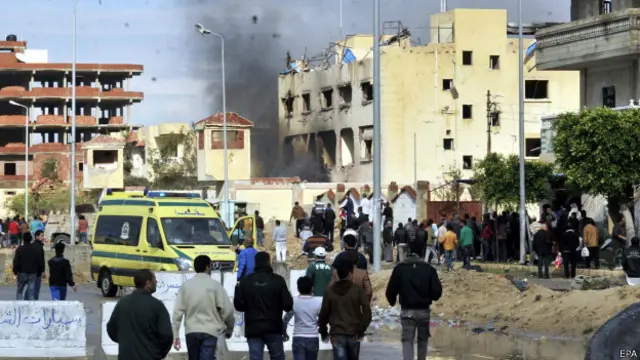 Egipto, ataque, Sinaí