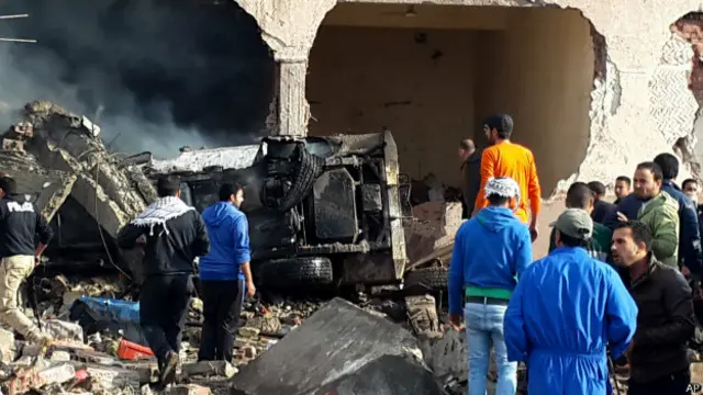 Взрыв был такой силы, что его слышали на другом конце Эль-Ариша